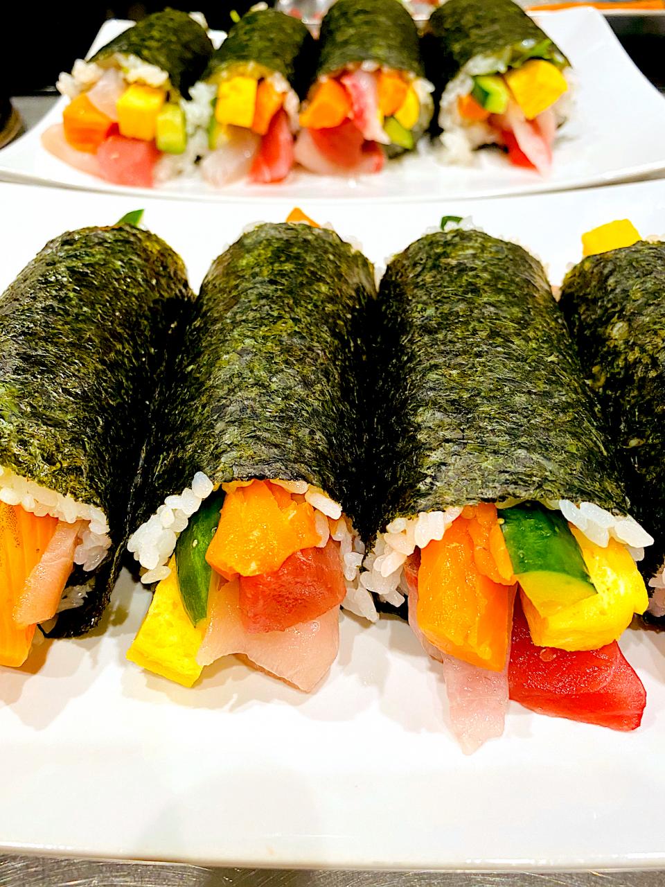 食べやすい手巻き海苔で【海鮮恵方巻★☆】